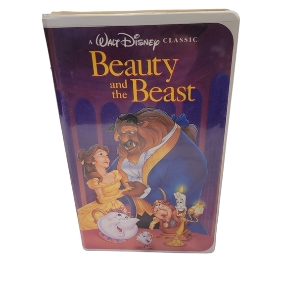Beauty and The Beast Walt Disney Classic 1325 Black Diamond VHS Tape - Picture 1 of 12